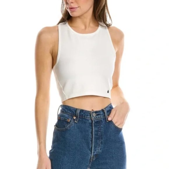 rag & bone Tops - rag & bone | NWT Lily Crop Top in Cream/White Size Large